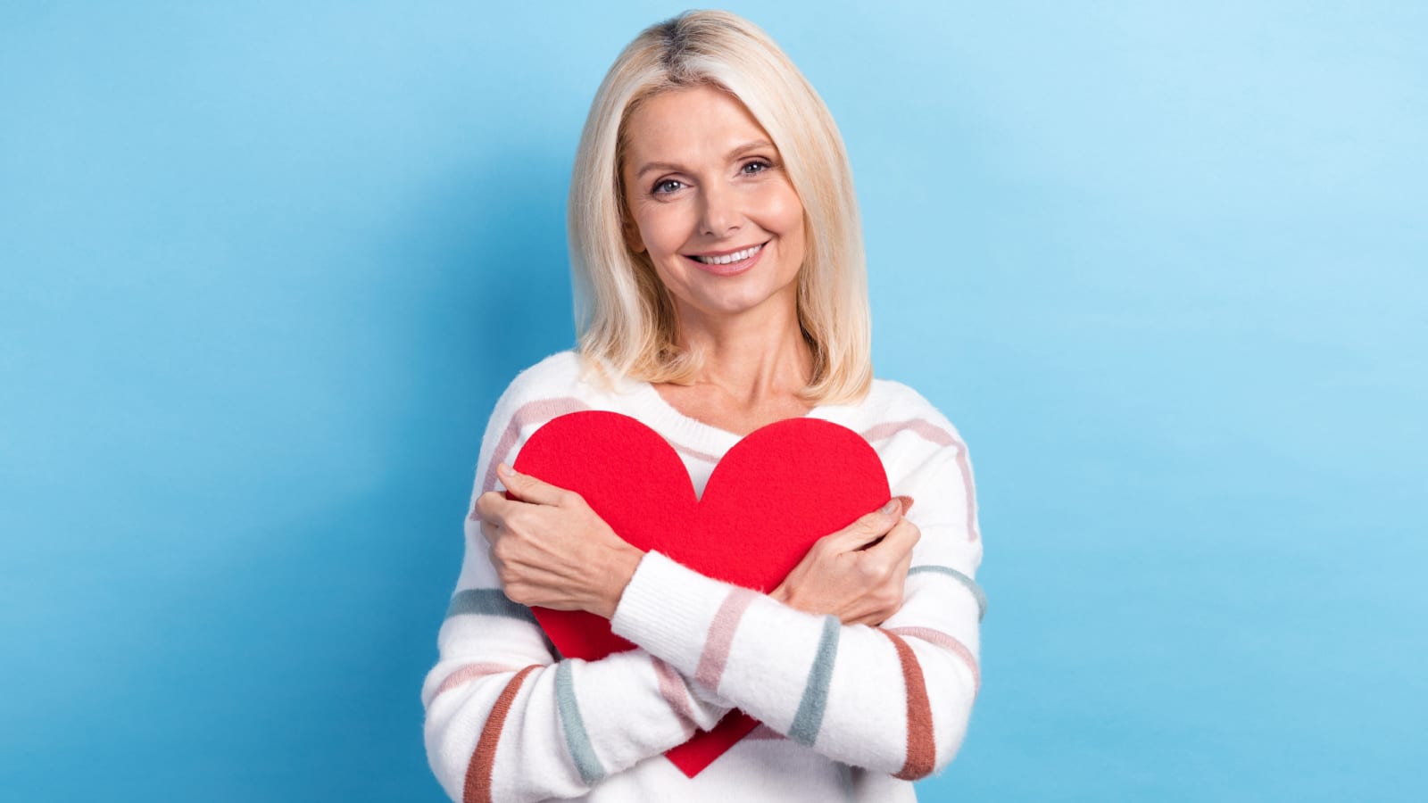 beautiful woman heart